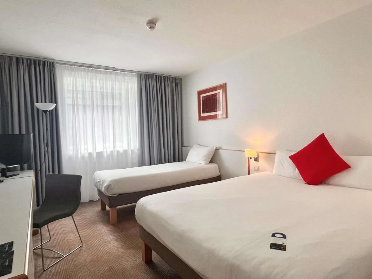 Classic Family Room with One Double Bed and One Single Bed